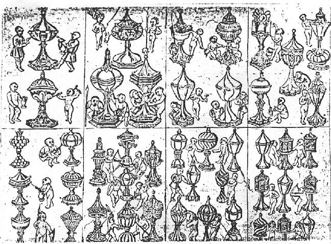 Master of the Banderole, suit of cups
